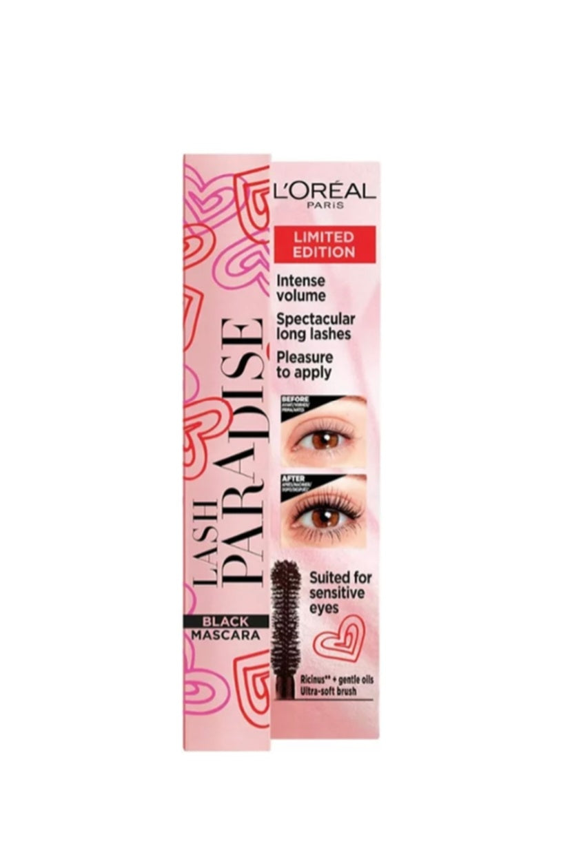 L'Oréal Lash Paradise Limited Edition Valentine's Edition Mascara Black