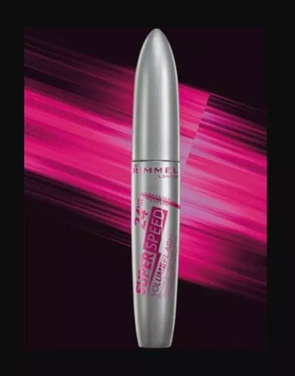 Rimmel 24HR Super Speed Volume Flash Mascara Extreme Black