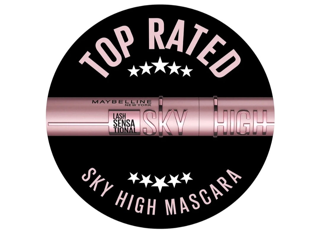 Maybelline Lash Sensational Sky High Waterproof Mascara Black