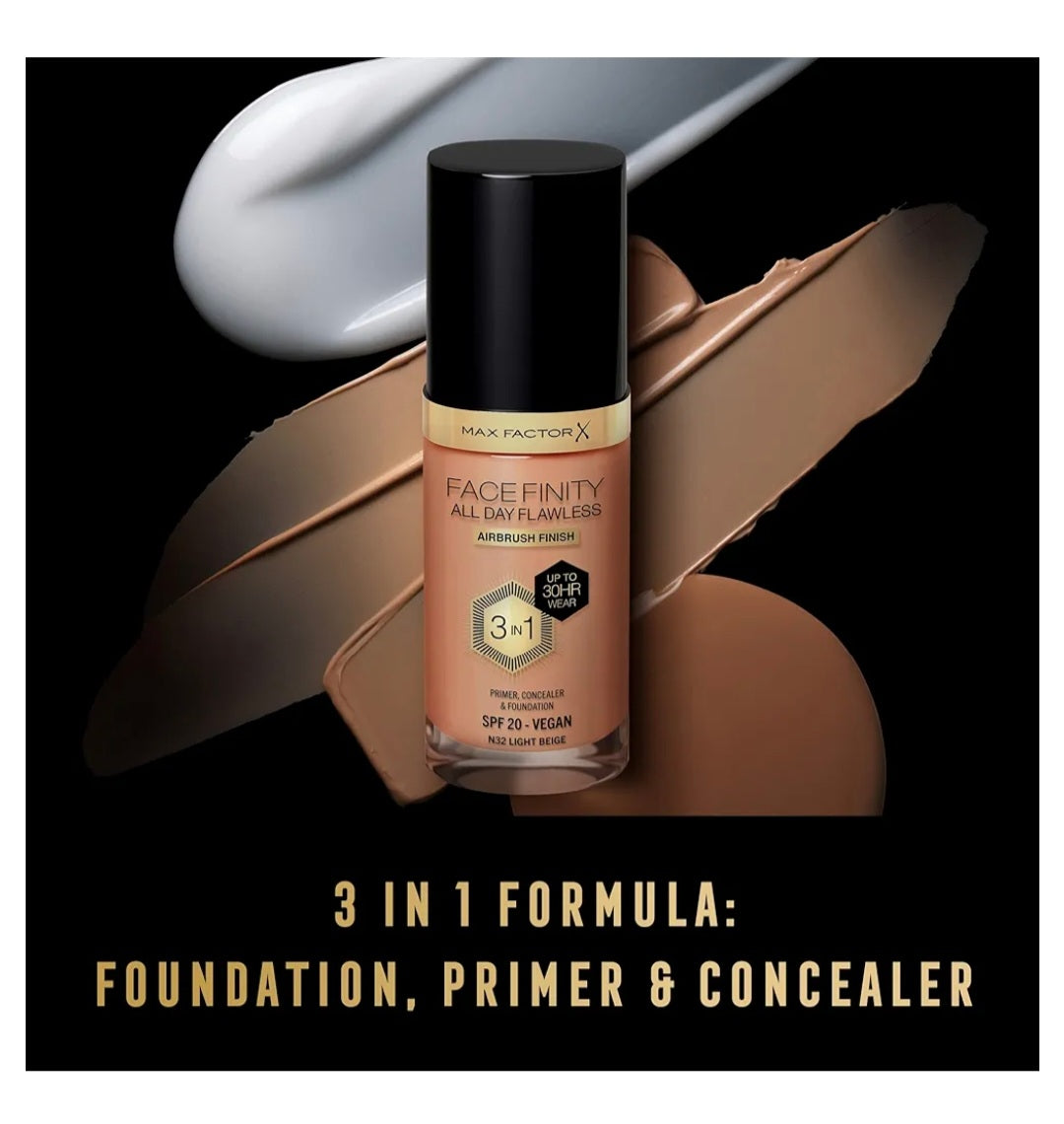 Max Factor Facefinity All Day Flawless 3 In 1 Foundation