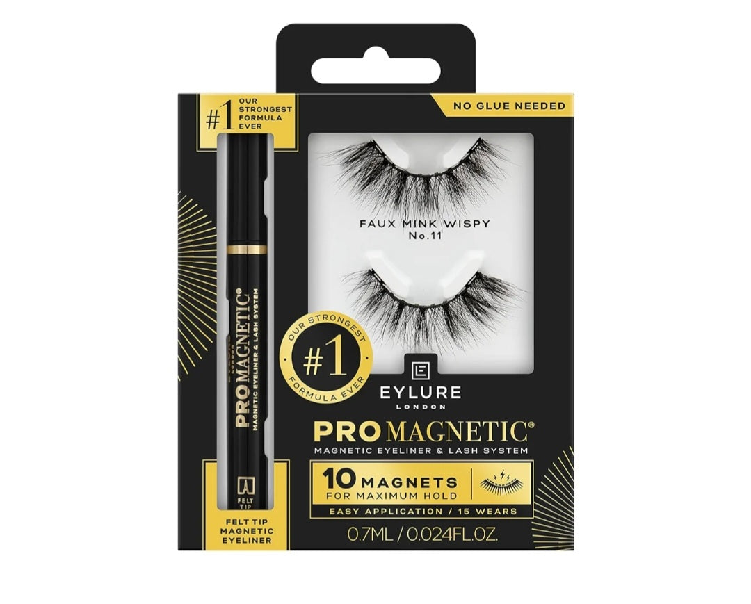 Eylure ProMagnetic No.11 Magnet False Lashes Faux Mink Wispy