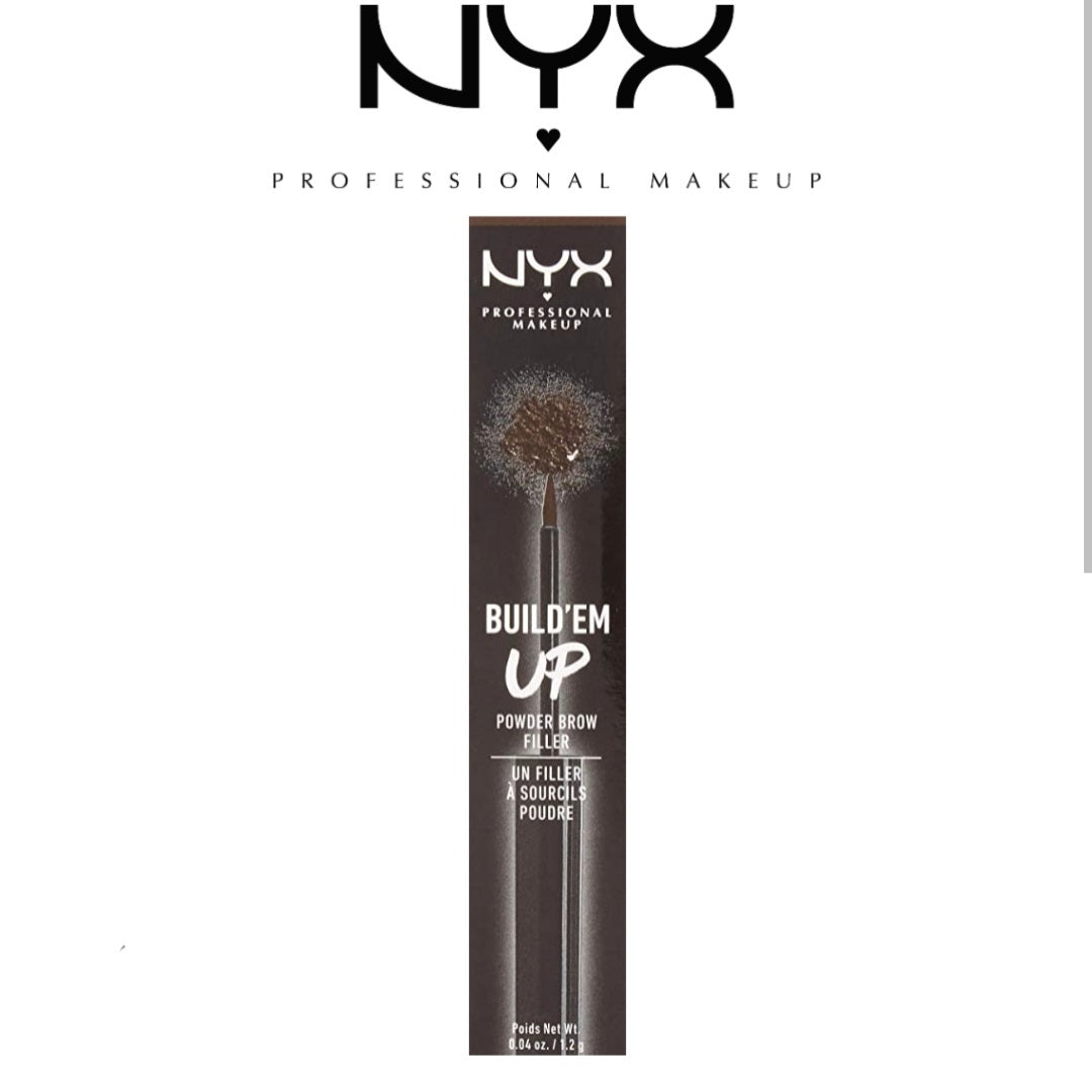 NYX Cosmetics Build'Em Up EyeBrow Powder Filler Ash Brown